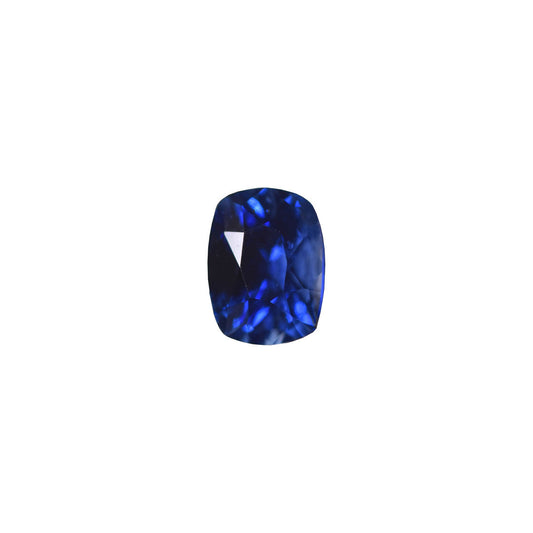 1.22ct Natural Royal Blue Cushion Blue Sapphire