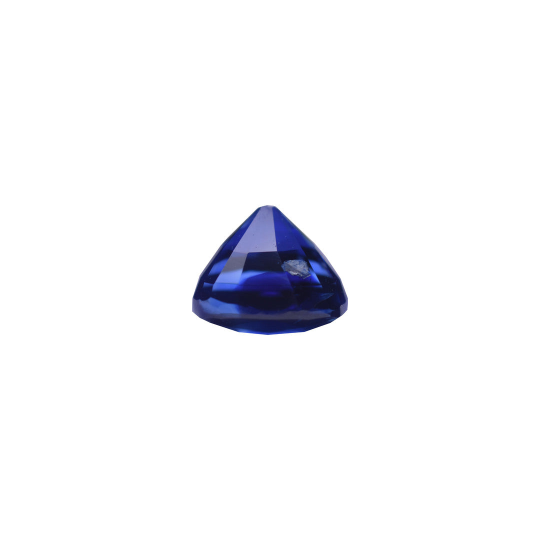 1.22ct Natural Royal Blue Cushion Blue Sapphire