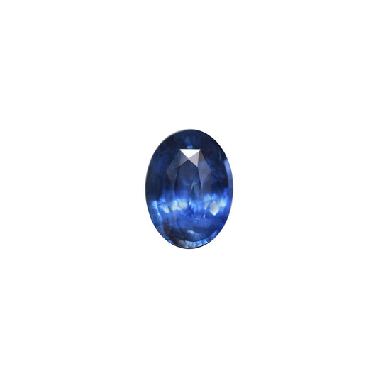 2.46ct Natural Blue Oval Blue Sapphire
