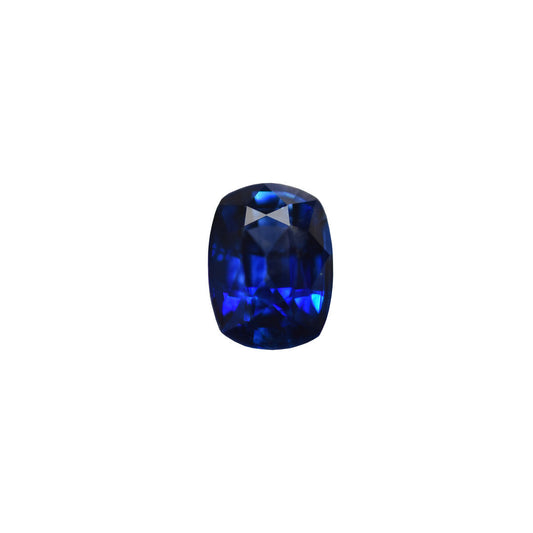 Blue Sapphire 2.25ct RB Cushion Heated