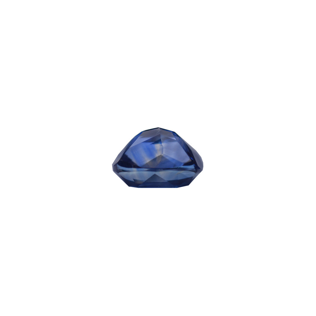 2.20ct Natural Vivid Blue Cushion Blue Sapphire