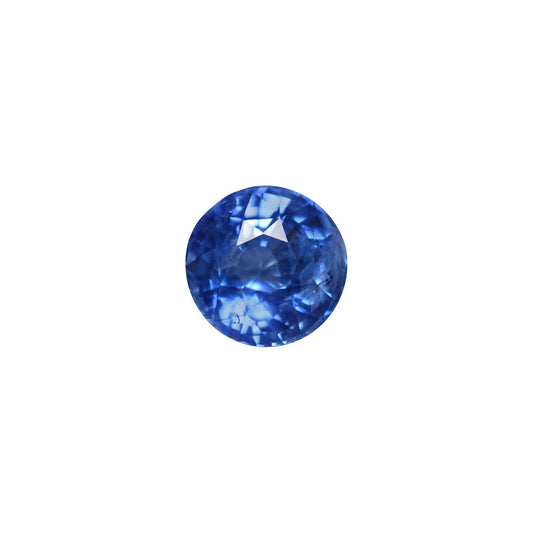 Blue Sapphire 2.08ct Blue Round Heated