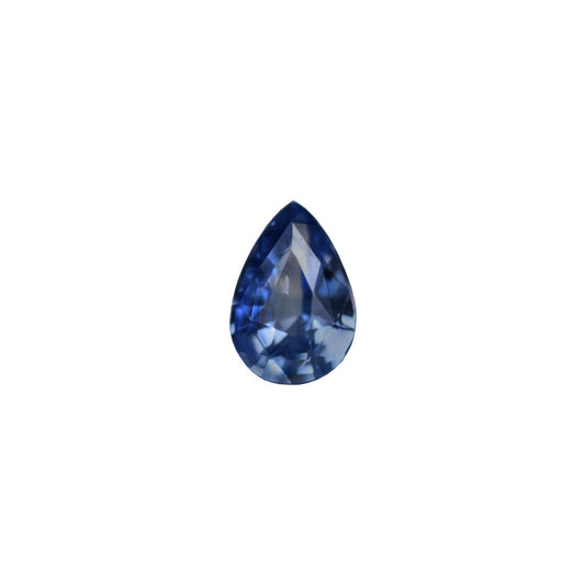 1.06ct Natural Blue Pear Blue Sapphire