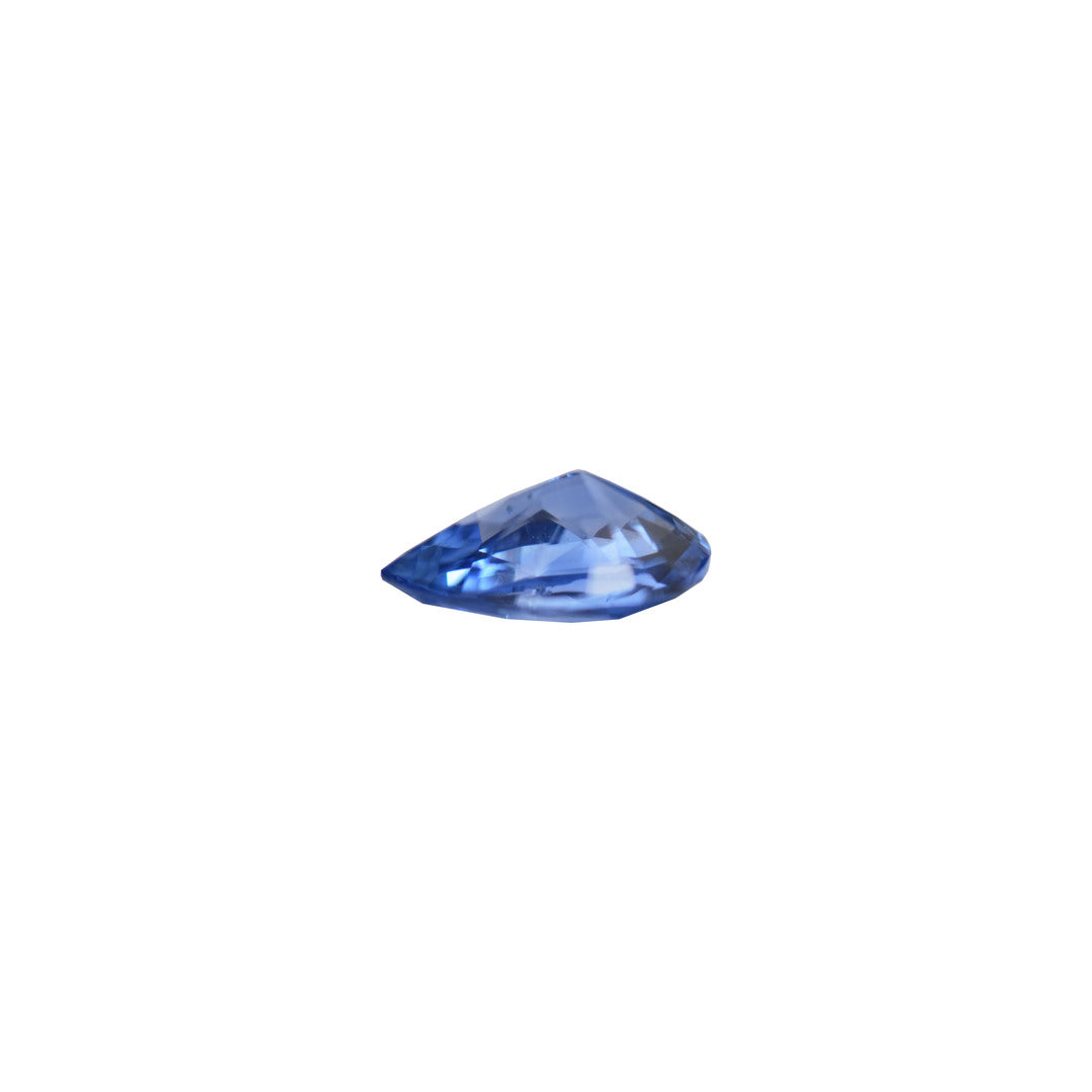 1.06ct Natural Blue Pear Blue Sapphire