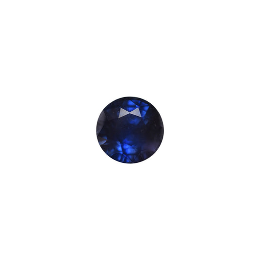 0.96ct Natural Blue Round Blue Sapphire