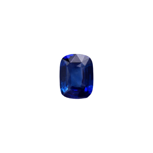 1.08ct Natural Royal Blue Cushion Blue Sapphire