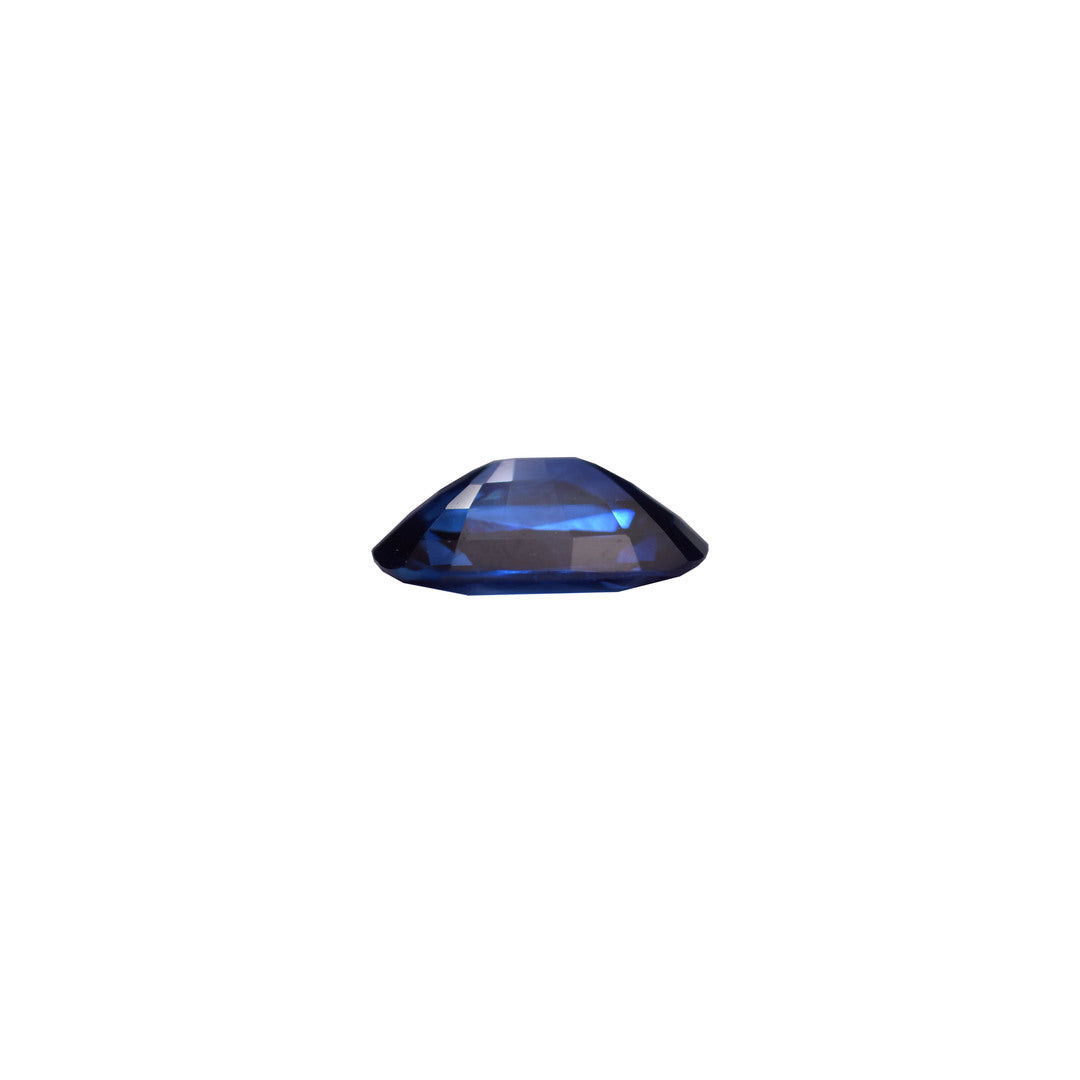 1.08ct Natural Royal Blue Cushion Blue Sapphire