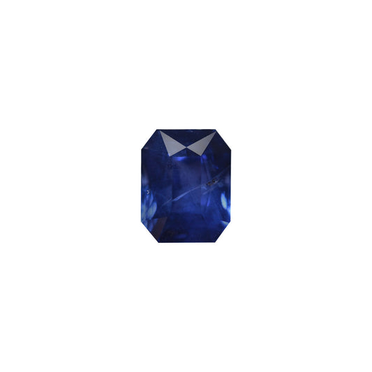 2.90ct Natural Cornflower Blue Octagon Blue Sapphire
