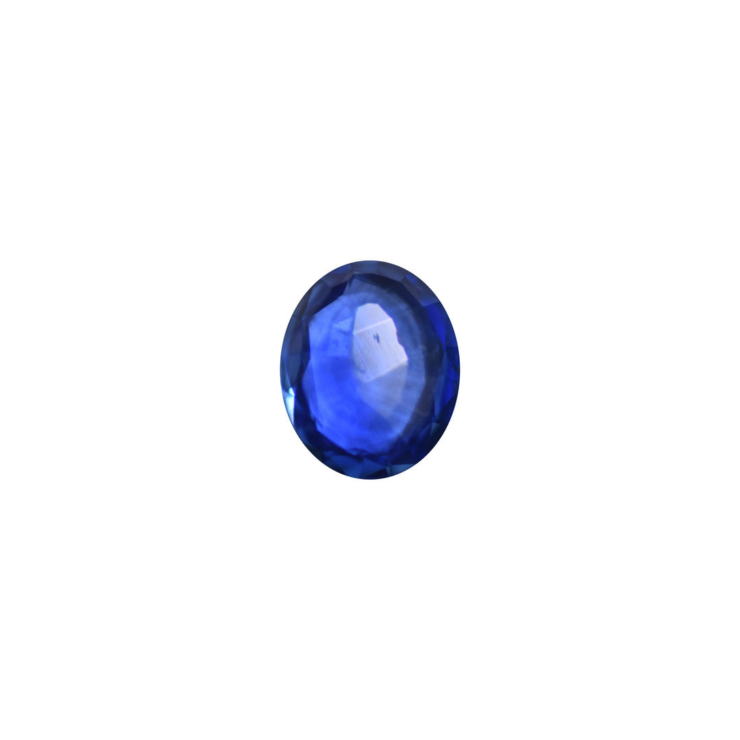 0.82ct Natural Cornflower Blue Oval Blue Sapphire