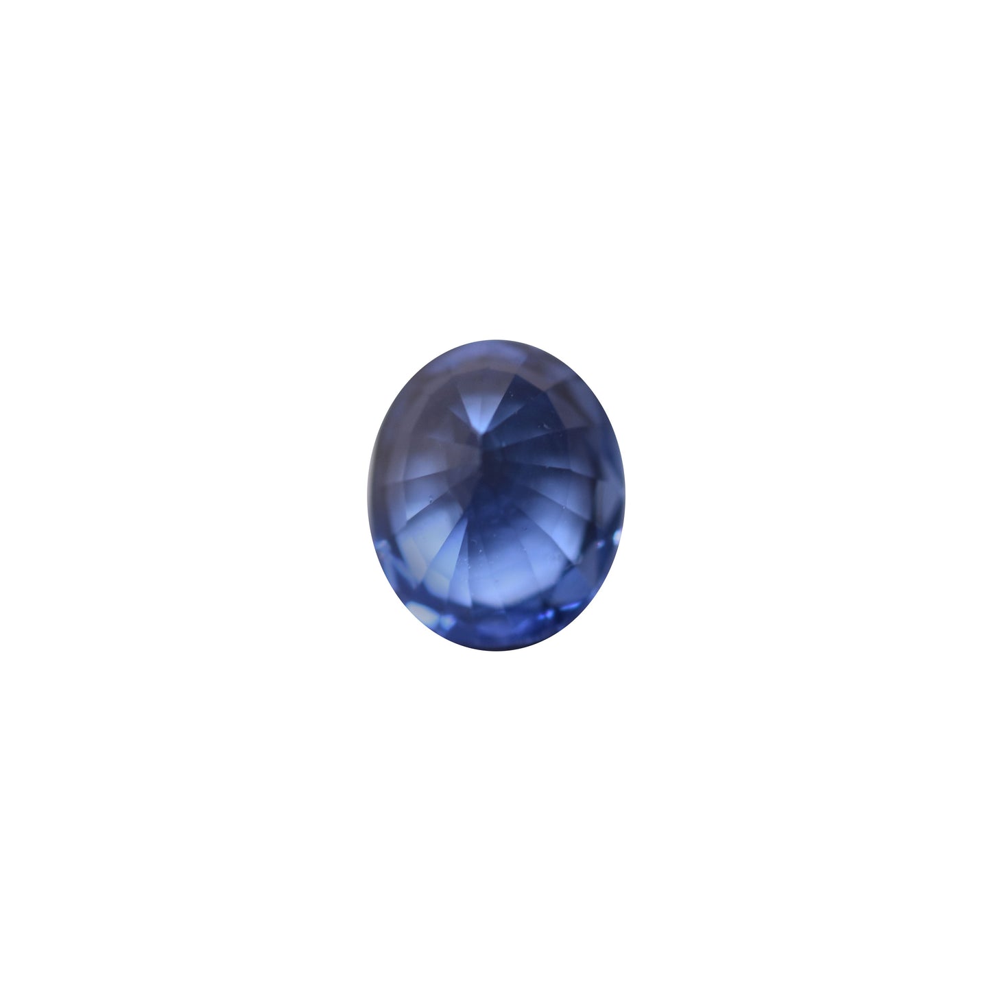 0.90ct Natural Blue Oval Blue Sapphire