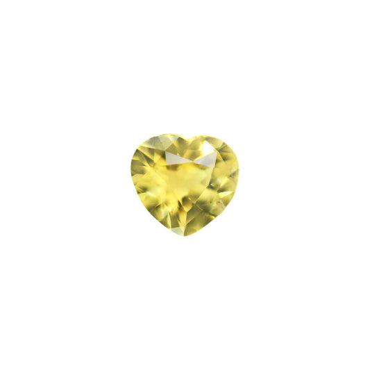 Chrysoberyl 1.68ct Greenish Yellow Heart
