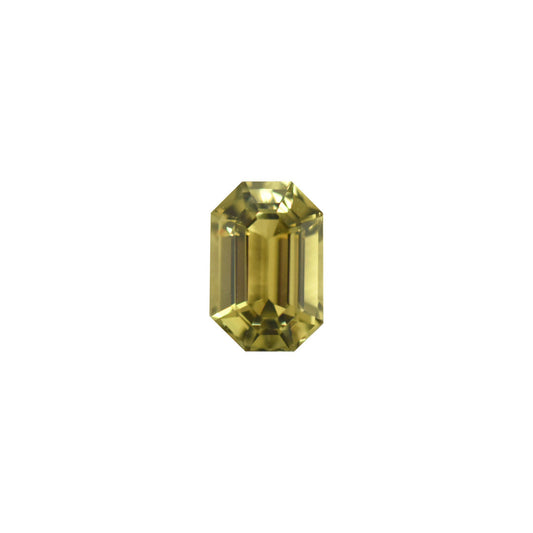 Chrysoberyl 1.65ct Greenish Yellow Octagon