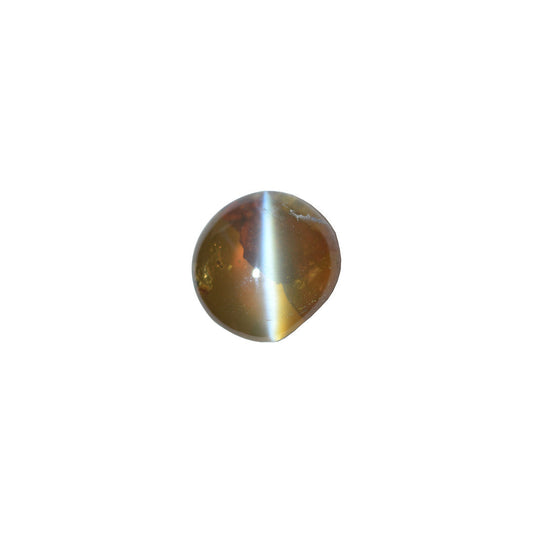 Chrysoberyl Cat's Eye 1.53ct Yellowish Brown Oval Cabochon