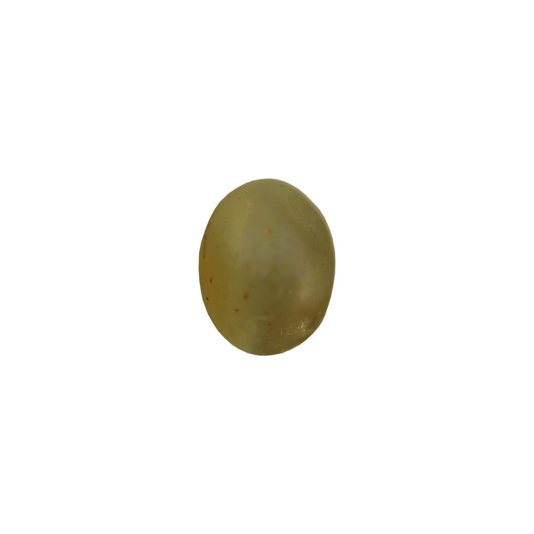 Chrysoberyl Cat's Eye 2.11ct Yellowish Brownish Green Oval Cabochon