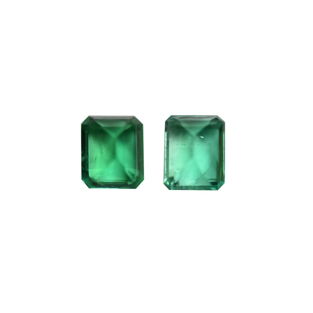 Emerald 0.72ct Green Octagon (Minor Oiled, Slightly Included)