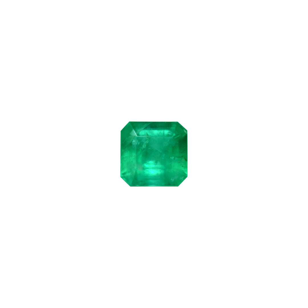 Emerald 1.33ct Vivid Green Octagon (Minor Oiled, Slightly Included)