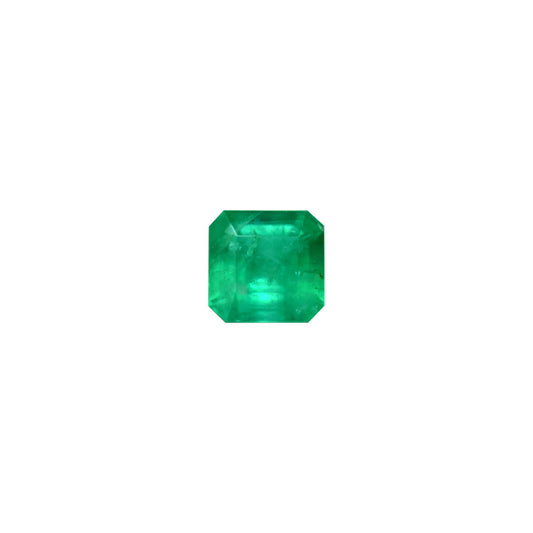 Emerald 1.33ct Vivid Green Octagon (Minor Oiled, Slightly Included)