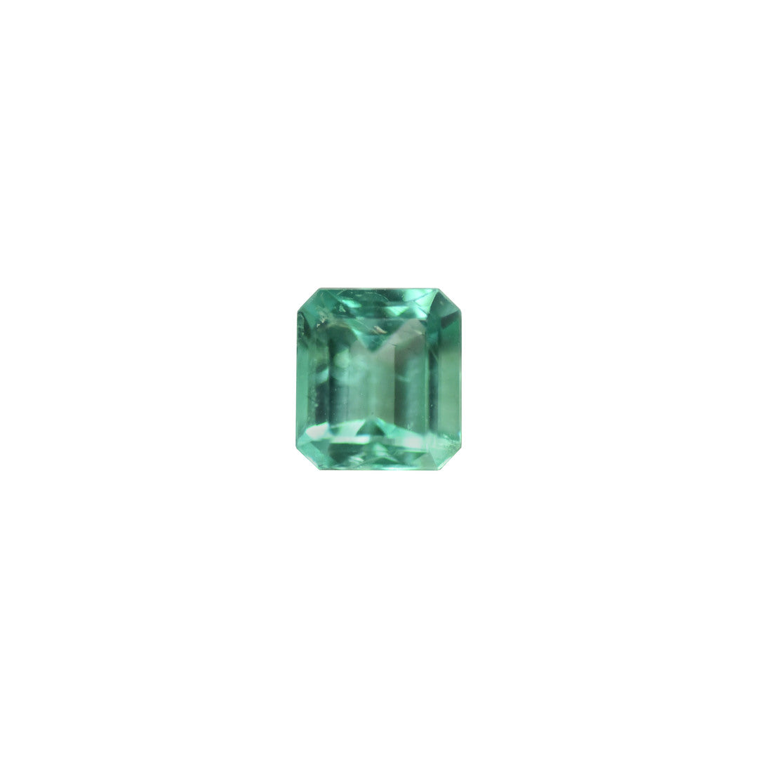 Emerald 0.42ct Green Octagon (Minor Oiled, Slightly Included)