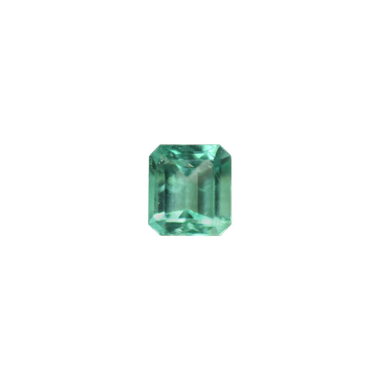 Emerald 0.42ct Green Octagon (Minor Oiled, Slightly Included)
