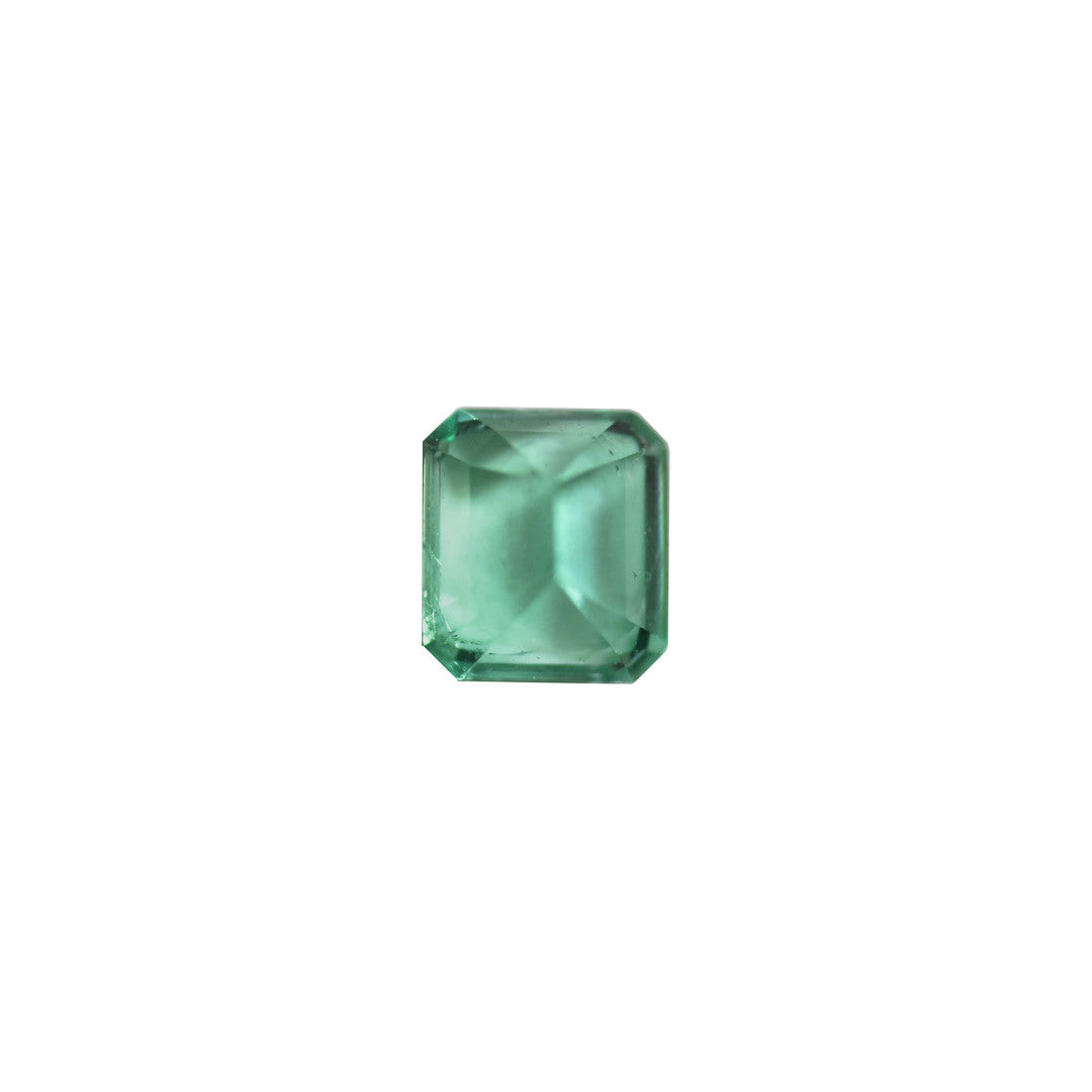 Emerald 0.42ct Green Octagon (Minor Oiled, Slightly Included)