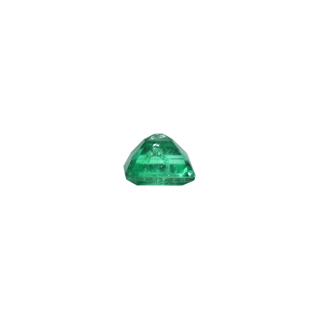Emerald 0.43ct Vivid Green Octagon (Minor Oiled, Slightly Included)