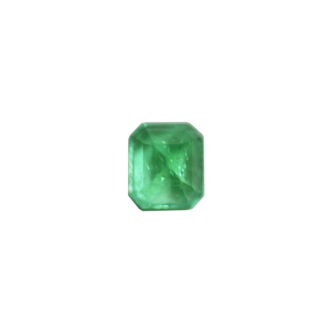 Emerald 0.57ct Green Octagon (Minor Oiled, Slightly Included)