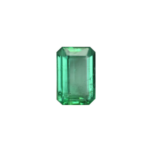 Emerald 0.74ct Green Octagon (Minor Oiled, Slightly Included)