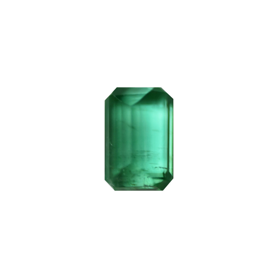 Emerald 0.74ct Green Octagon (Minor Oiled, Slightly Included)
