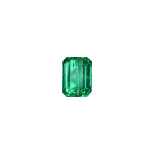 Emerald 0.78ct Green Octagon (Minor Oiled, Slightly Included)