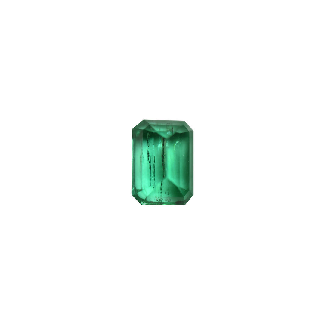 Emerald 0.78ct Green Octagon (Minor Oiled, Slightly Included)