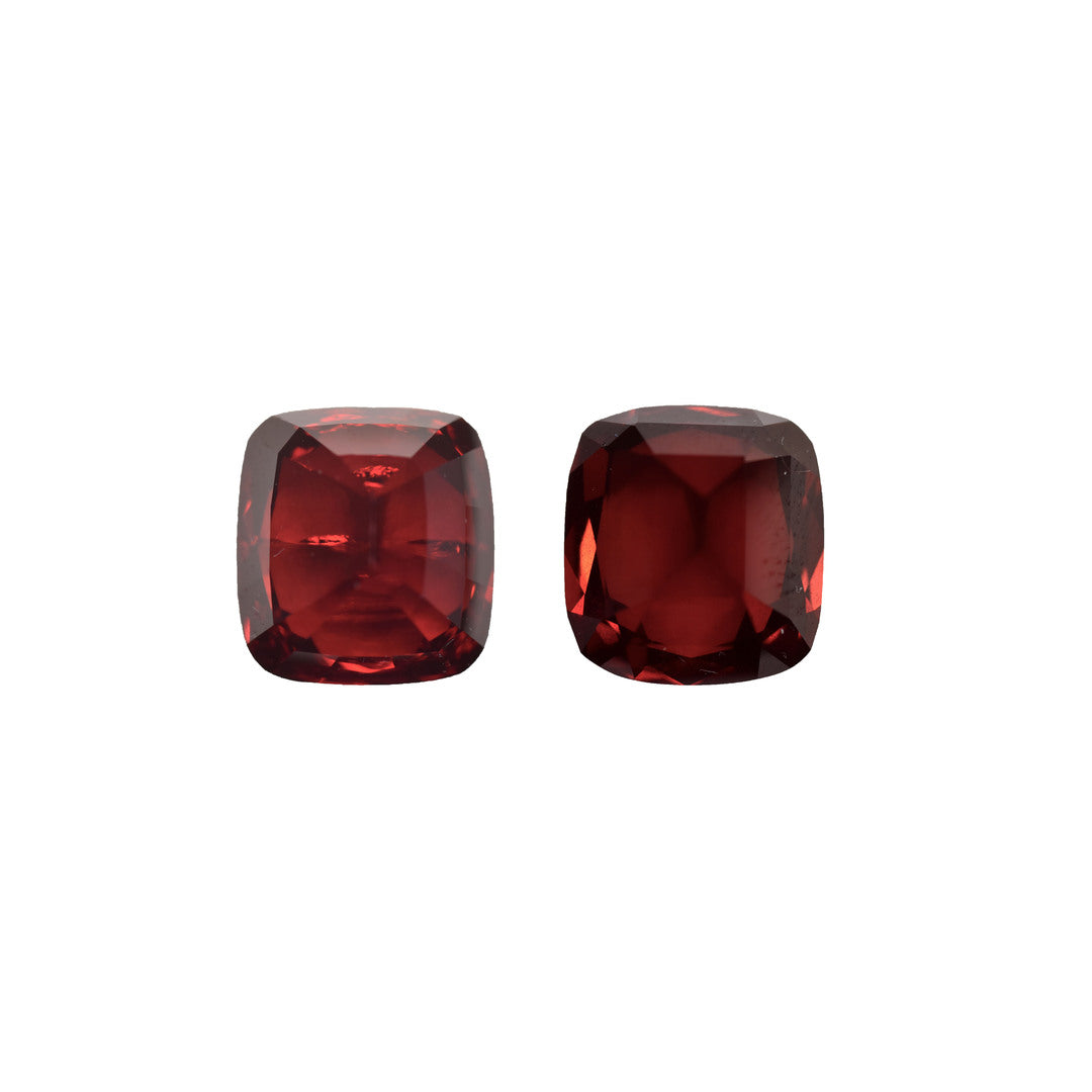 Garnet 14.31ct Red Cushion Clean