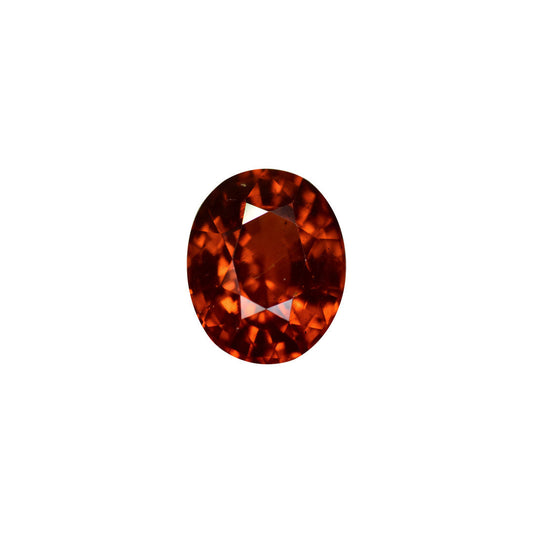 Garnet 12.94ct Brownish Orange Oval Clean