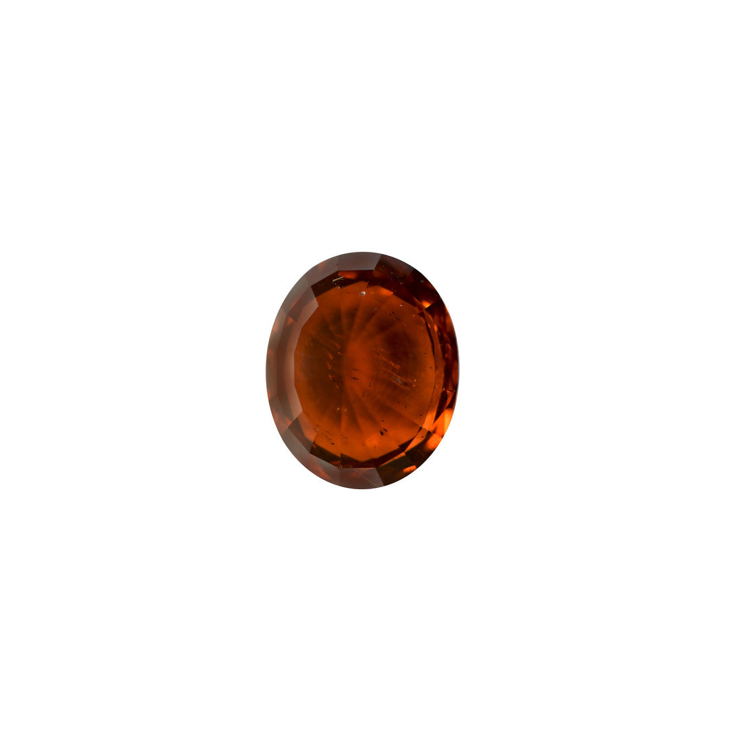 Garnet 12.94ct Brownish Orange Oval Clean