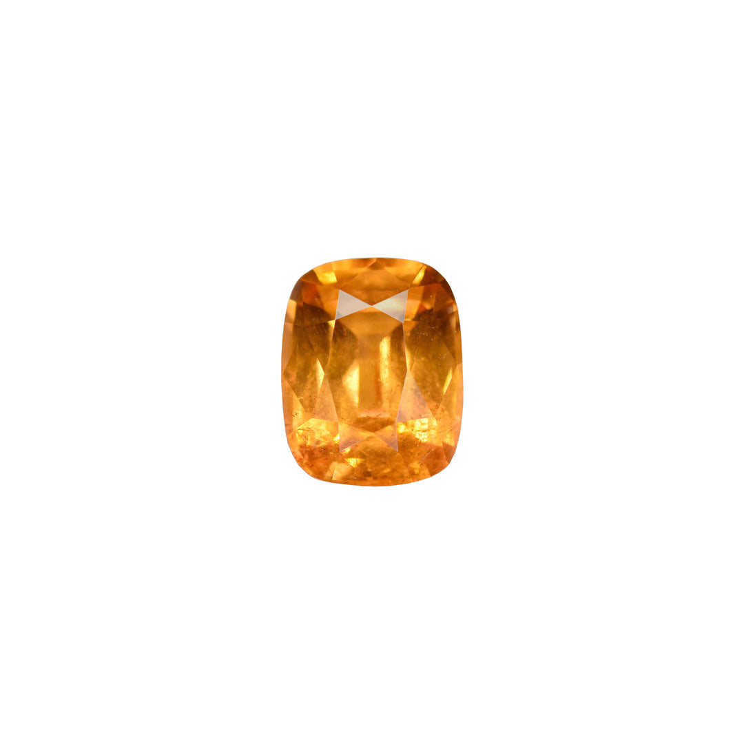 Spessartine Garnet 2.03ct Orangish Yellow Cushion Clean