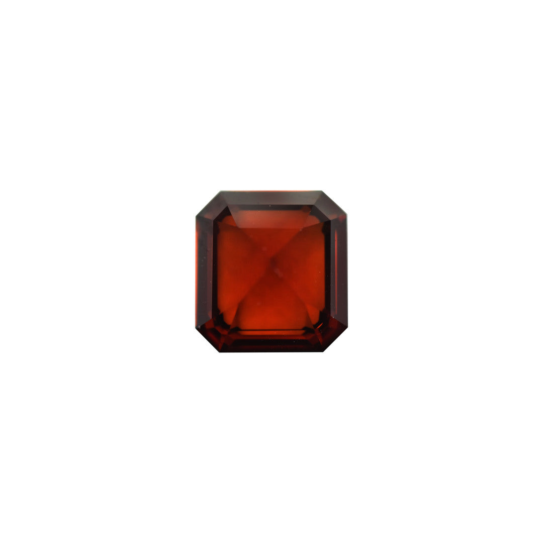 Garnet 3.49ct Reddish Orange Octagon