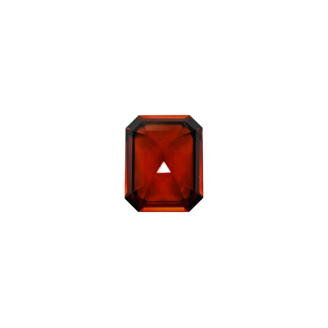 Garnet 2.76ct Reddish Orange Octagon