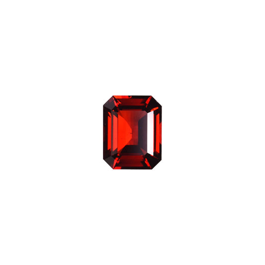 Garnet 2.76ct Reddish Orange Octagon