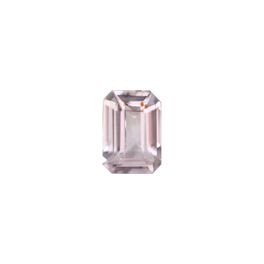 White Sapphire 1.09ct White Octagon Natural