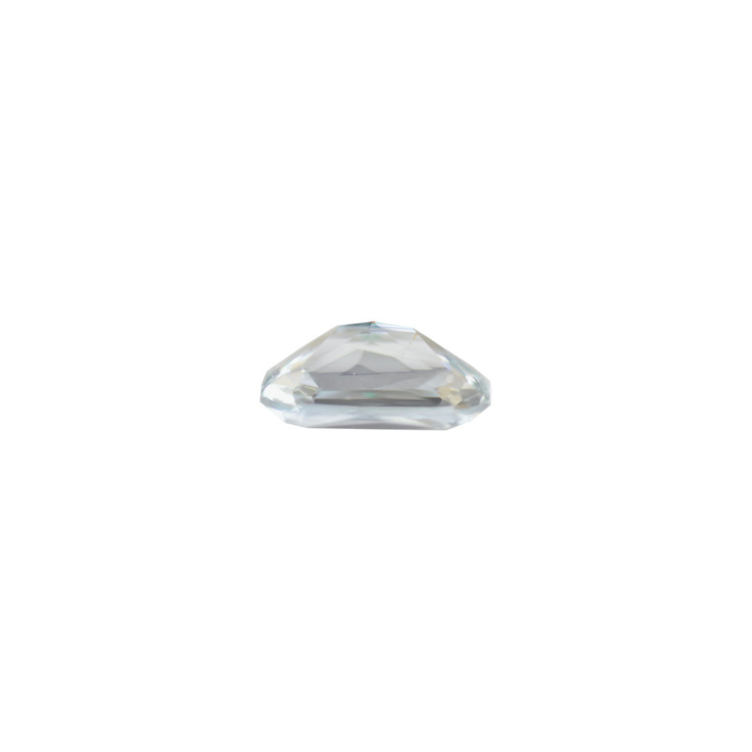 White Sapphire 1.49ct Tinted White Octagon Natural