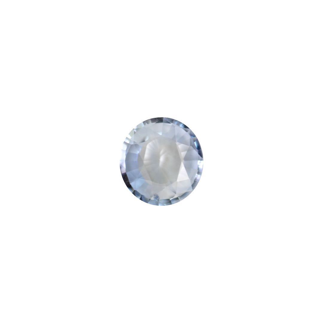 White Sapphire 1.05ct White Round Natural