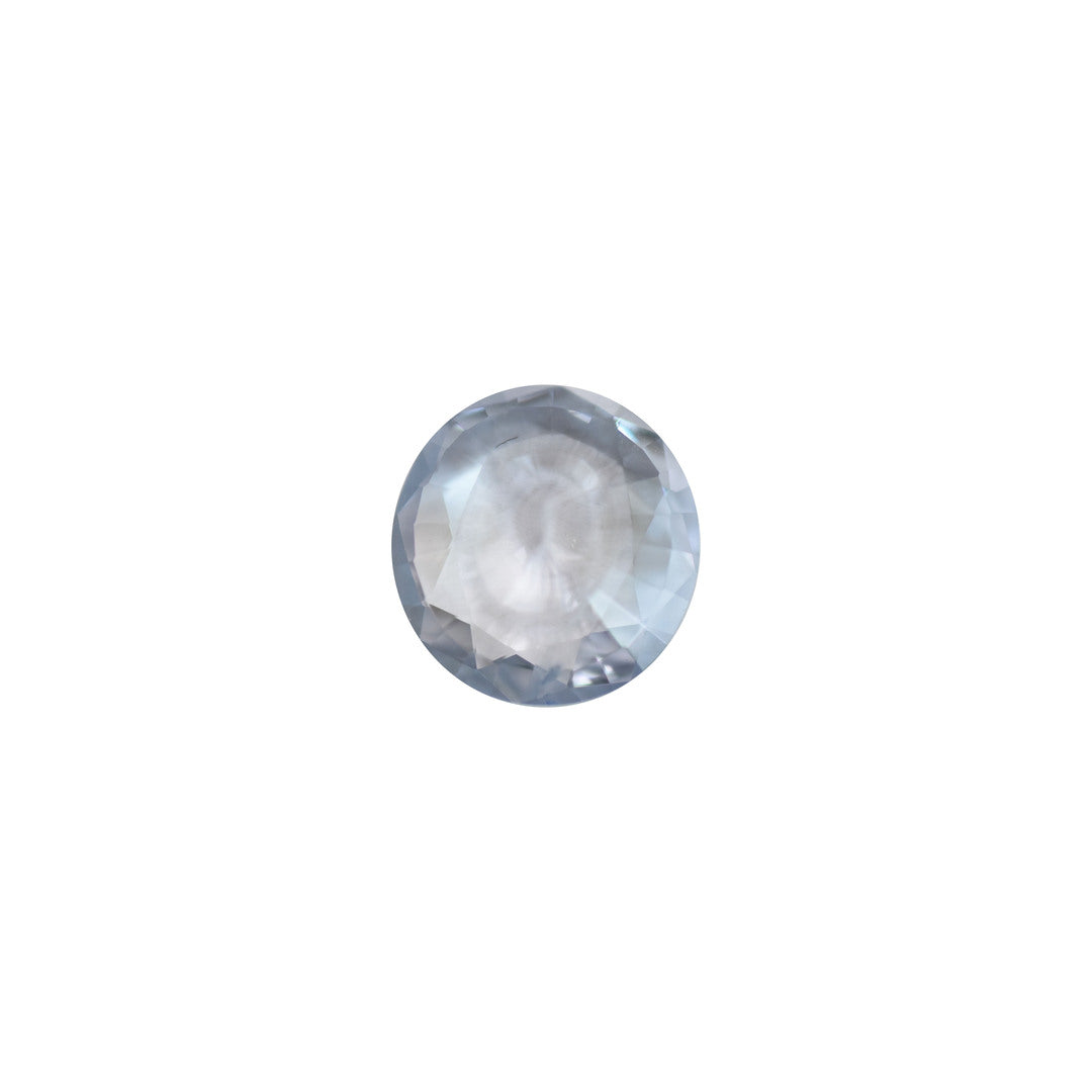White Sapphire 1.05ct White Round Natural