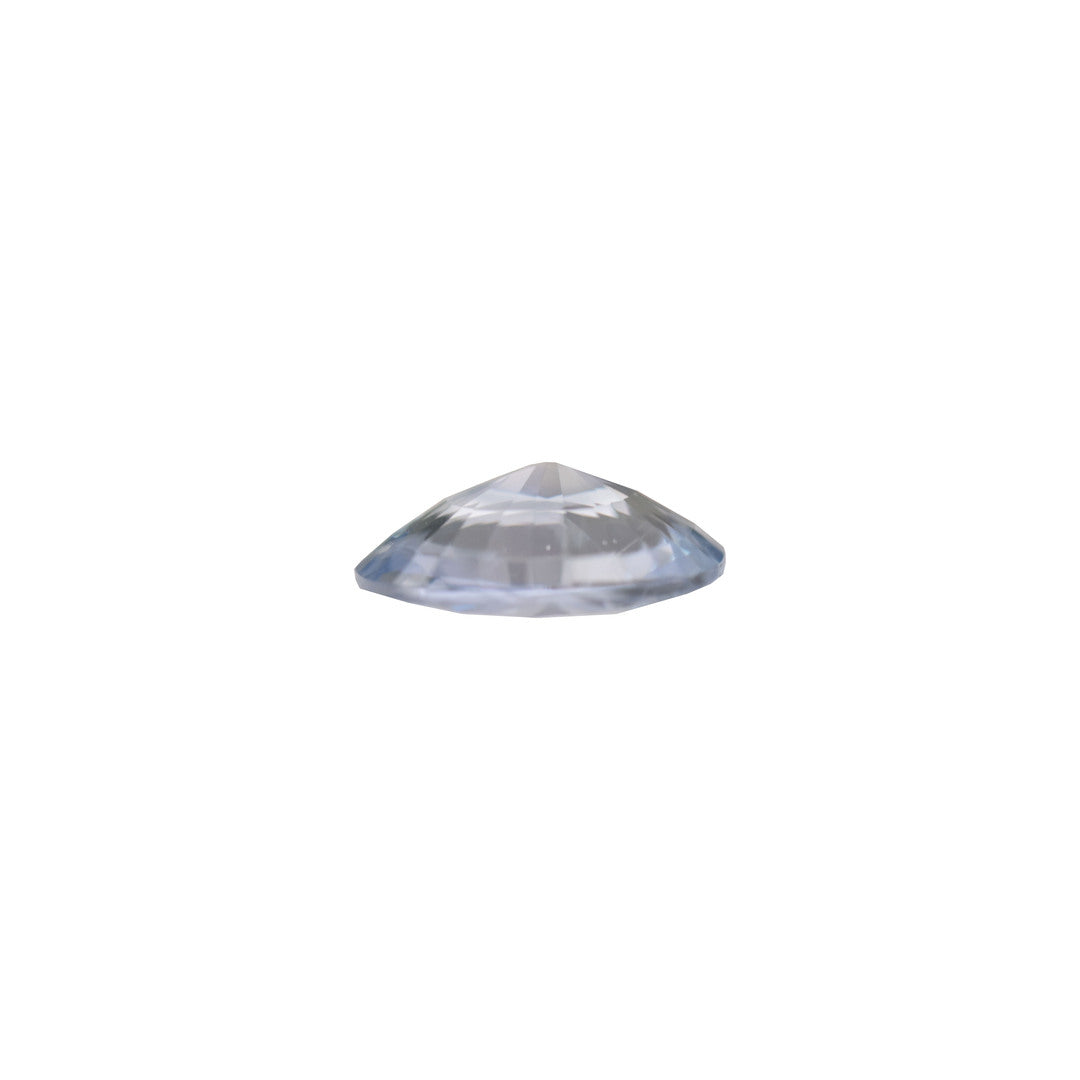 White Sapphire 1.05ct White Round Natural