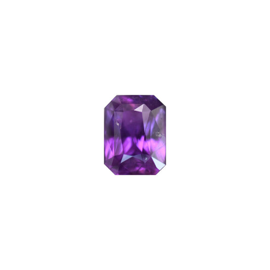 Purple Sapphire 2.29ct Vivid Purple Octagon Natural