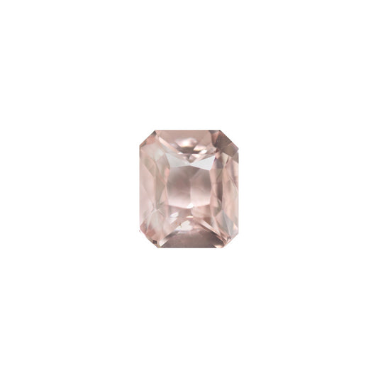 Peach Sapphire 1.51ct Pale Orange Octagon Natural