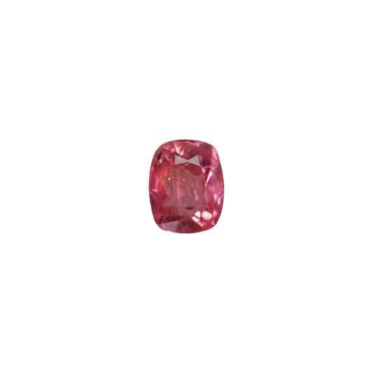 Padparadscha 1.03ct Orangish Pink Cushion (Heated)
