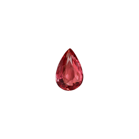 Padparadscha 1.03ct Orangish Pink Pear (Heated)