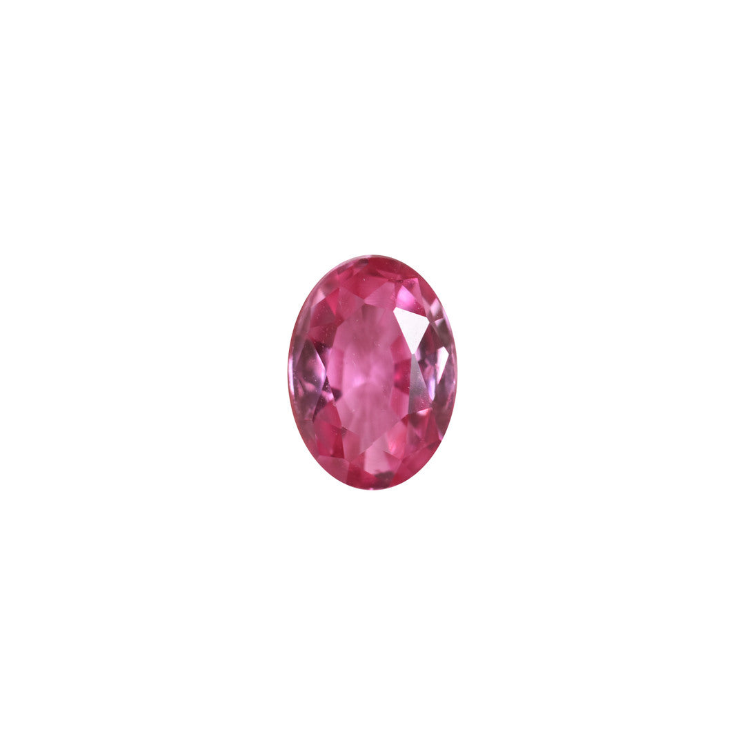 Padparadscha 0.76ct Orangish Pink Oval (Heated)