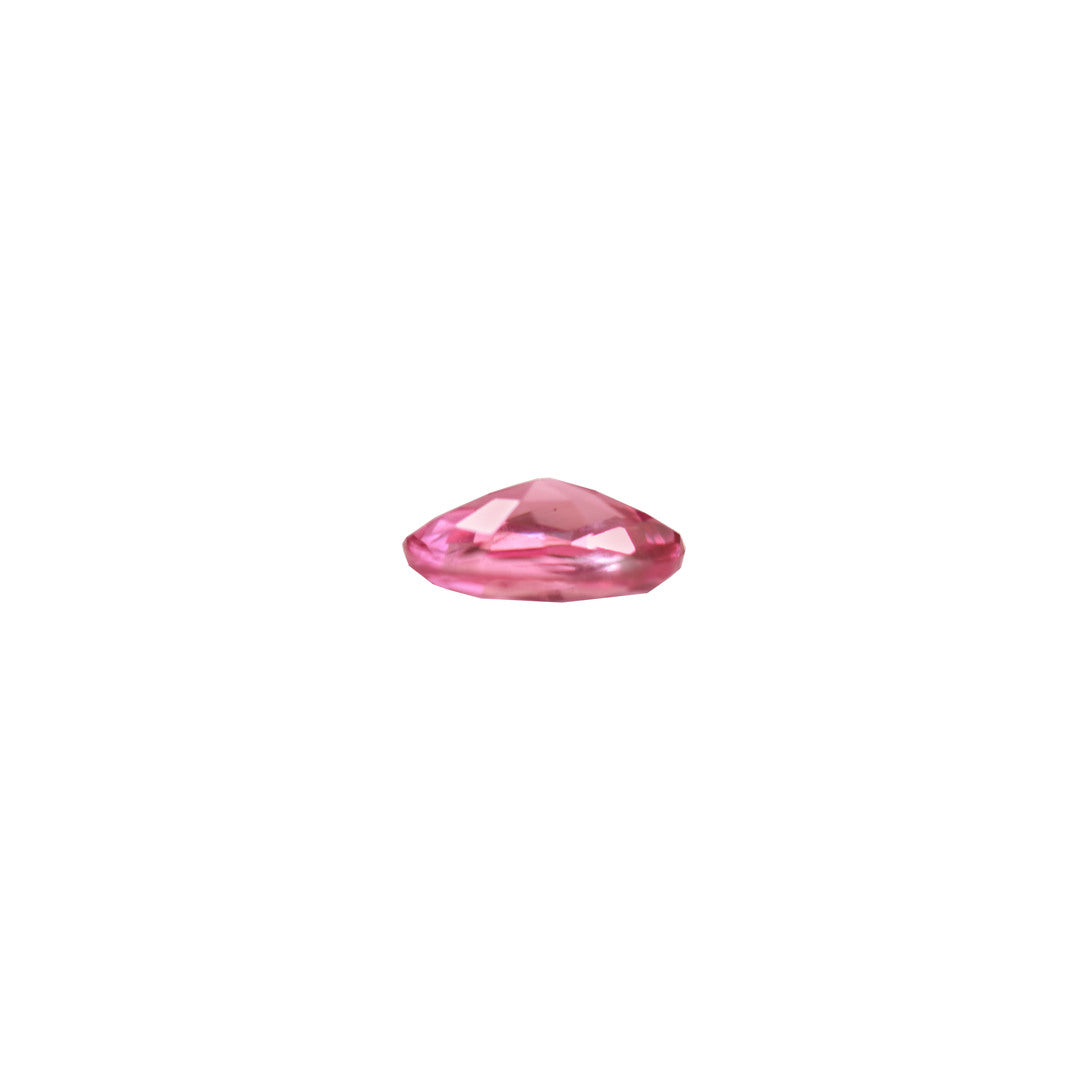 Padparadscha 0.76ct Orangish Pink Oval (Heated)