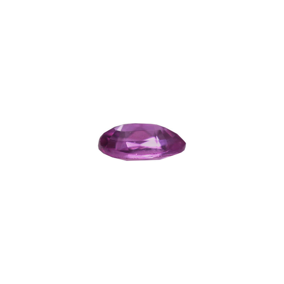 Pink Sapphire 1.55ct Vivid Pink Oval Heated