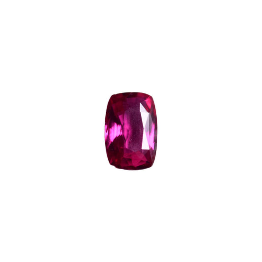 Pink Sapphire 0.65ct Vivid Pink Cushion Natural